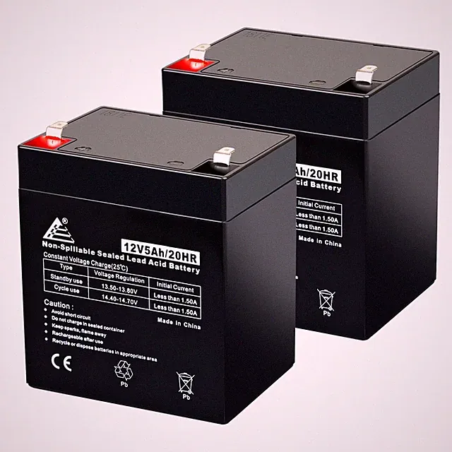 2 Pack 12V 5AH Battery for Razor SX125 McGrath Electric Dirt Bike