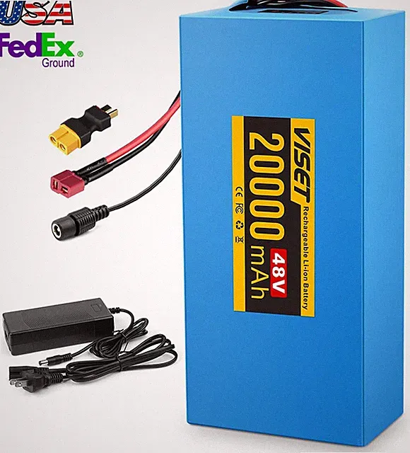 48V 20Ah Electric Bicycle Lithium Battery For 200W-1000W Ebike Scooter