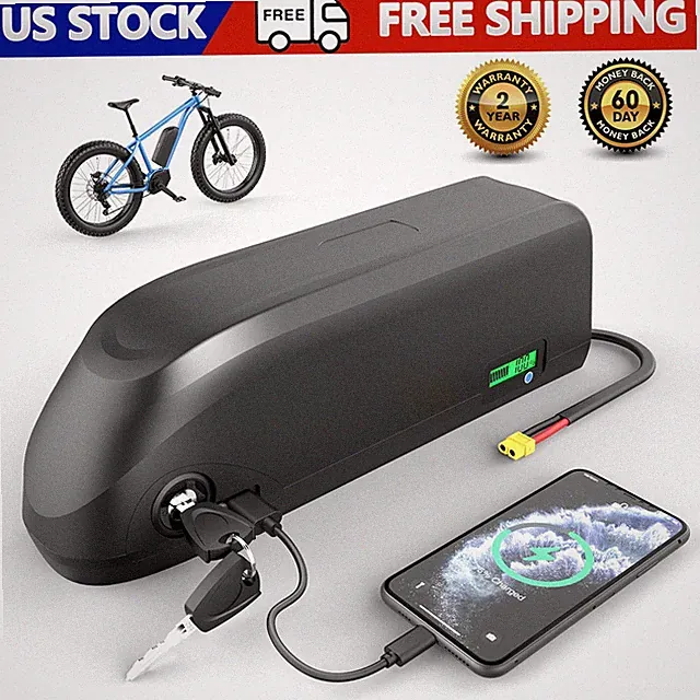 48V 20Ah Samsung Ebike Battery Lithium Rad Power Replacement Battery 0~2000W Kit