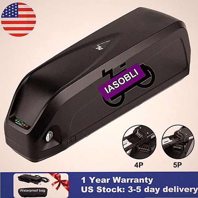 48V Lithium Ebike Batterys 15Ah-30Ah Hailong Pack for 1200W Motor Samsung Cells