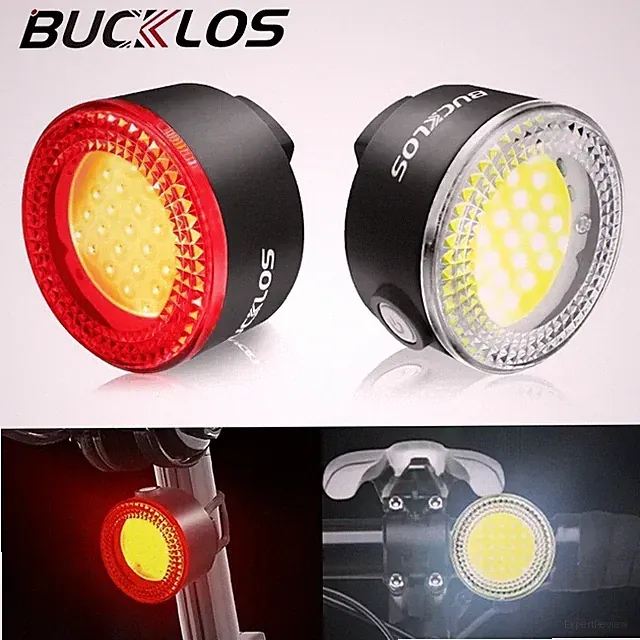 Bike Light COB Front Rear Bicycle Lights LED Rechargeable Mountain Road Bicycle