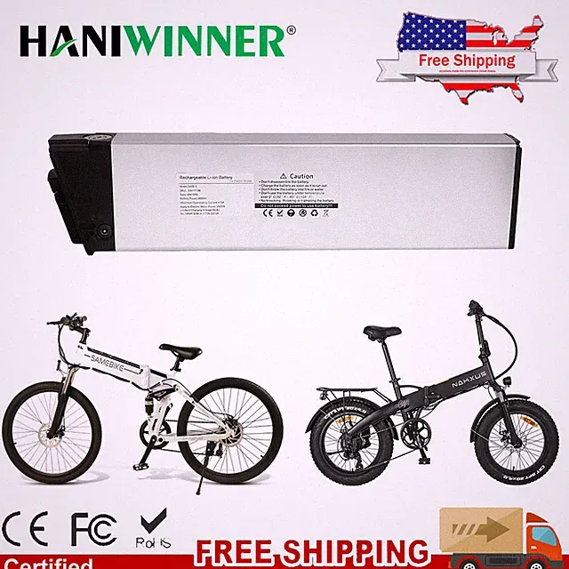 EBike Battery 48V 10Ah Electric Bike Downtube Lithium Battery Fit for 48V E bike