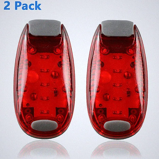 LED Bike Tail Light Bicycle Rear Cycling Warning Light Running Safety Flashlight