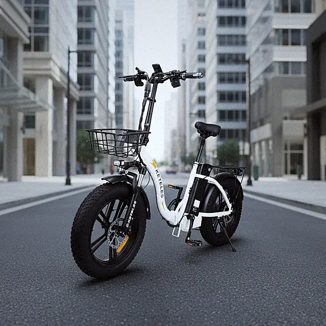 Limited Sale 1000W Electric Folding E-Bike KF9 48V/17.5AH 20" FatTire 1 Pack US